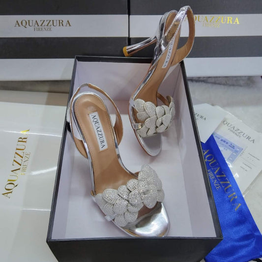 Elegant Aquazzura Firenze High-Heel Sandals