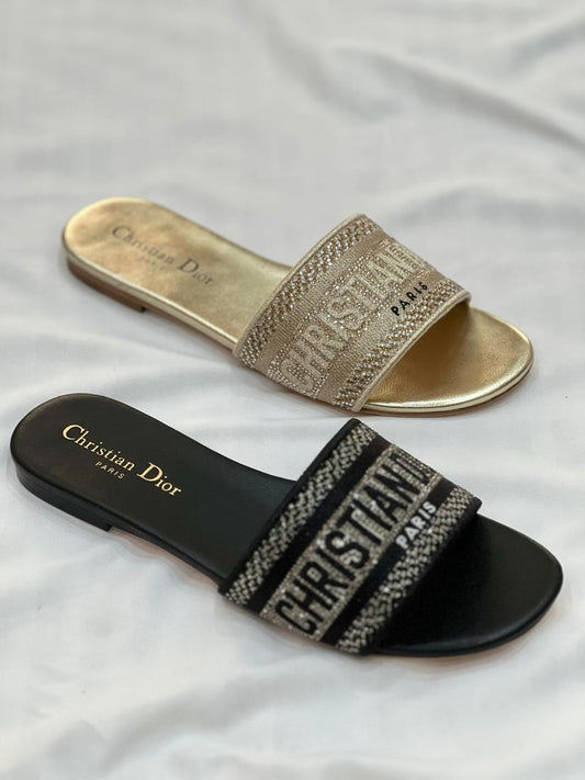 Luxury Christian Dior Designer Slippers Collection