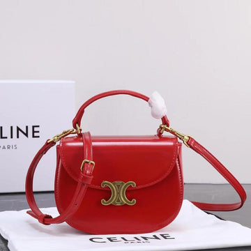 Celine Triomphe Mini Bag – The Ultimate Statement in Red