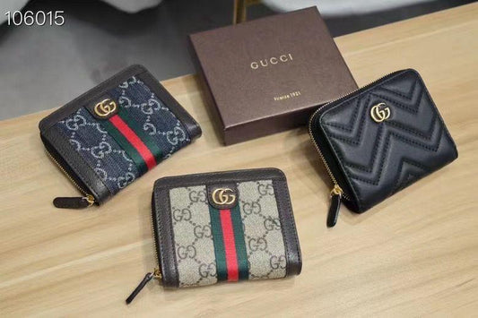 Gucci Compact Zip Wallet Collection