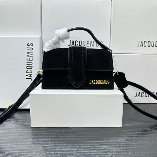 Jacquemus Le Bambino Suede Mini Bag