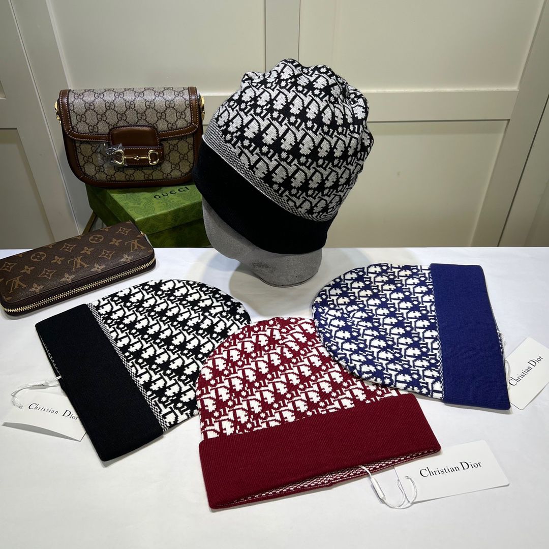 Christian Dior Luxury Beanie Collection