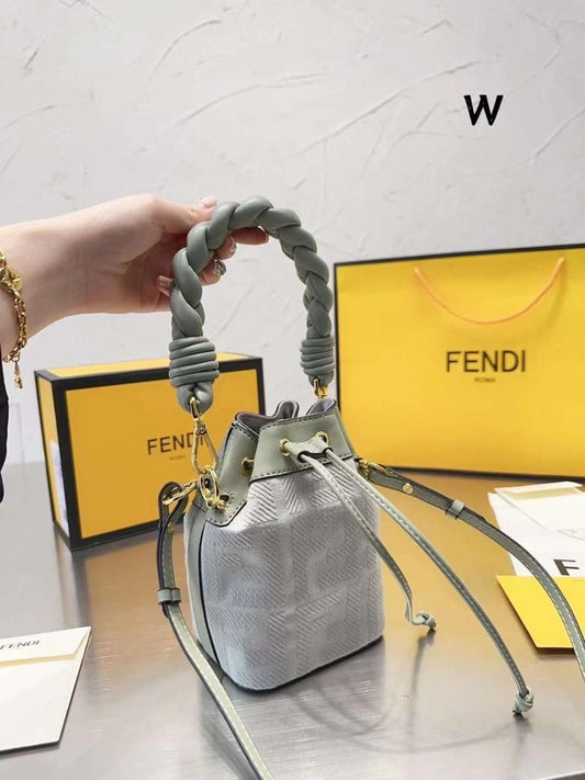 Fendi Bag with Braided Handle