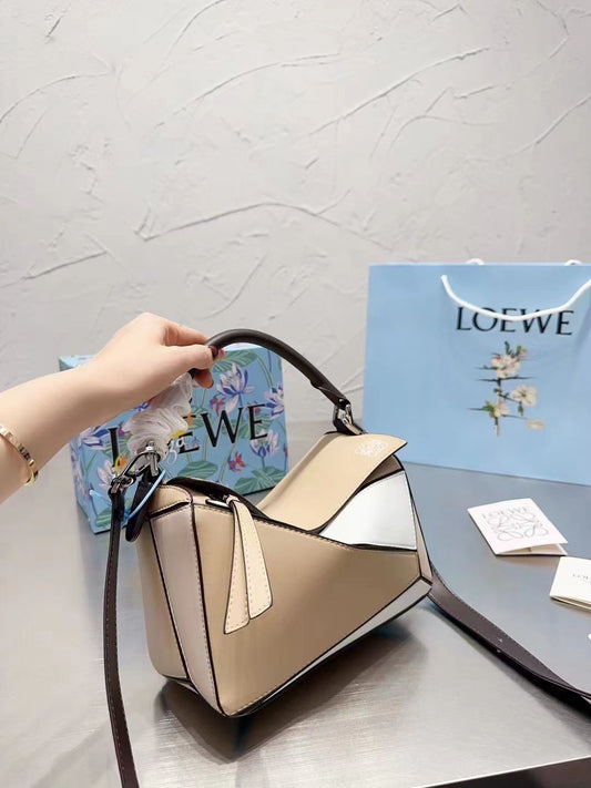 Loewe Puzzle Bag in Tricolor