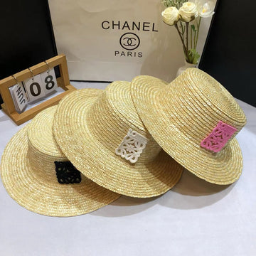 Chanel Paris Straw Hat – Elegant & Timeless Summer Style