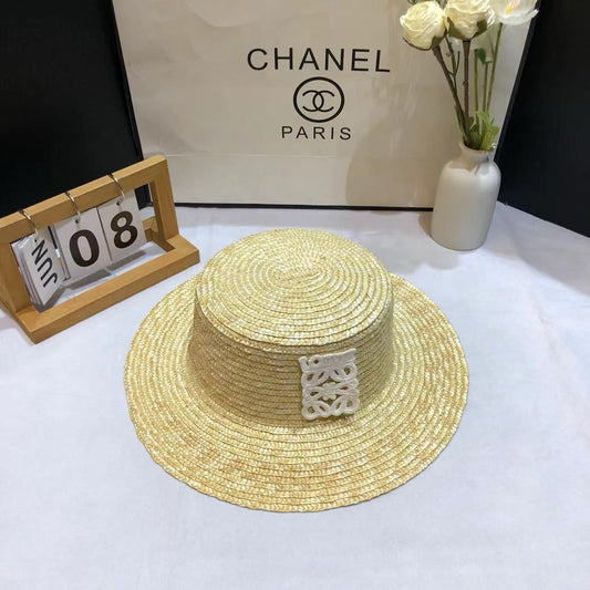 Chanel Paris Straw Hat – Elegant & Timeless Summer Style