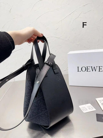 Loewe Hammock Bag with Intricate Lace Detailing