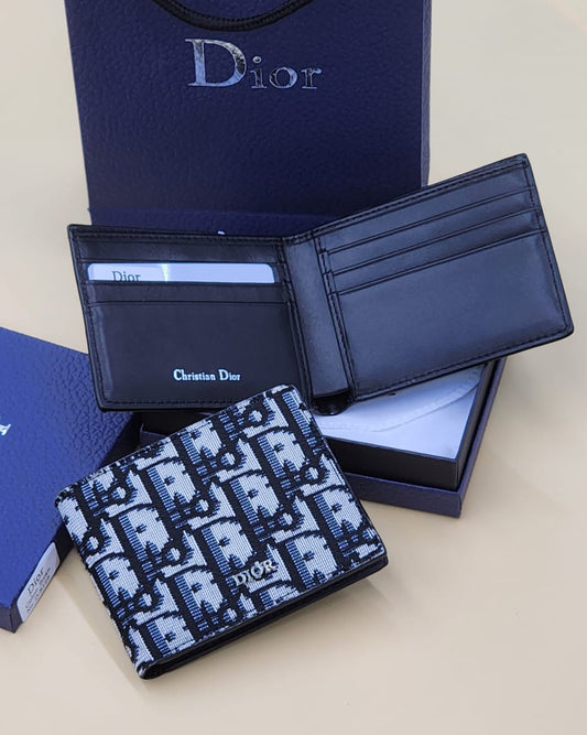 Christian Dior Monogram Leather Wallet