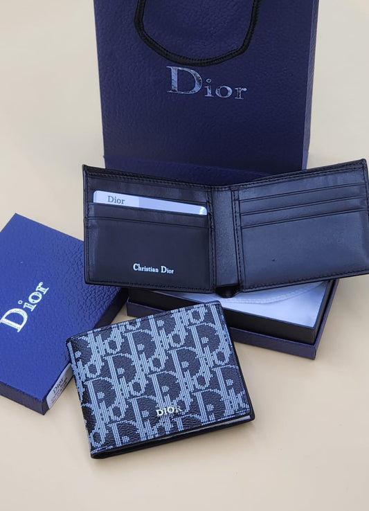 Christian Dior Monogram Leather Wallet