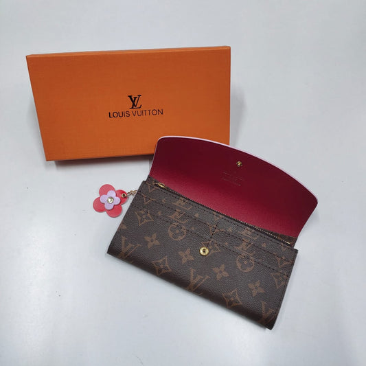 itle: Louis Vuitton Monogram Canvas Floral Wallet