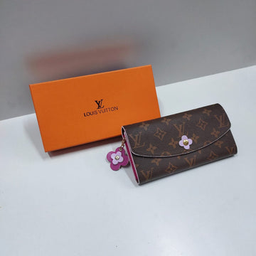 itle: Louis Vuitton Monogram Canvas Floral Wallet