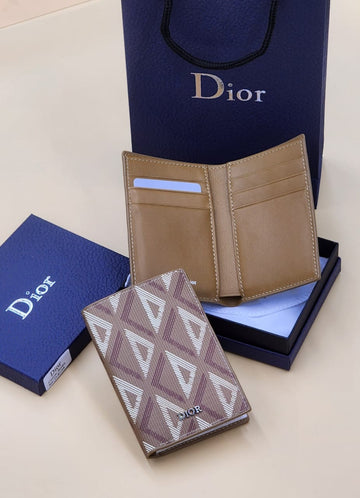 Dior Designer Leather Wallet