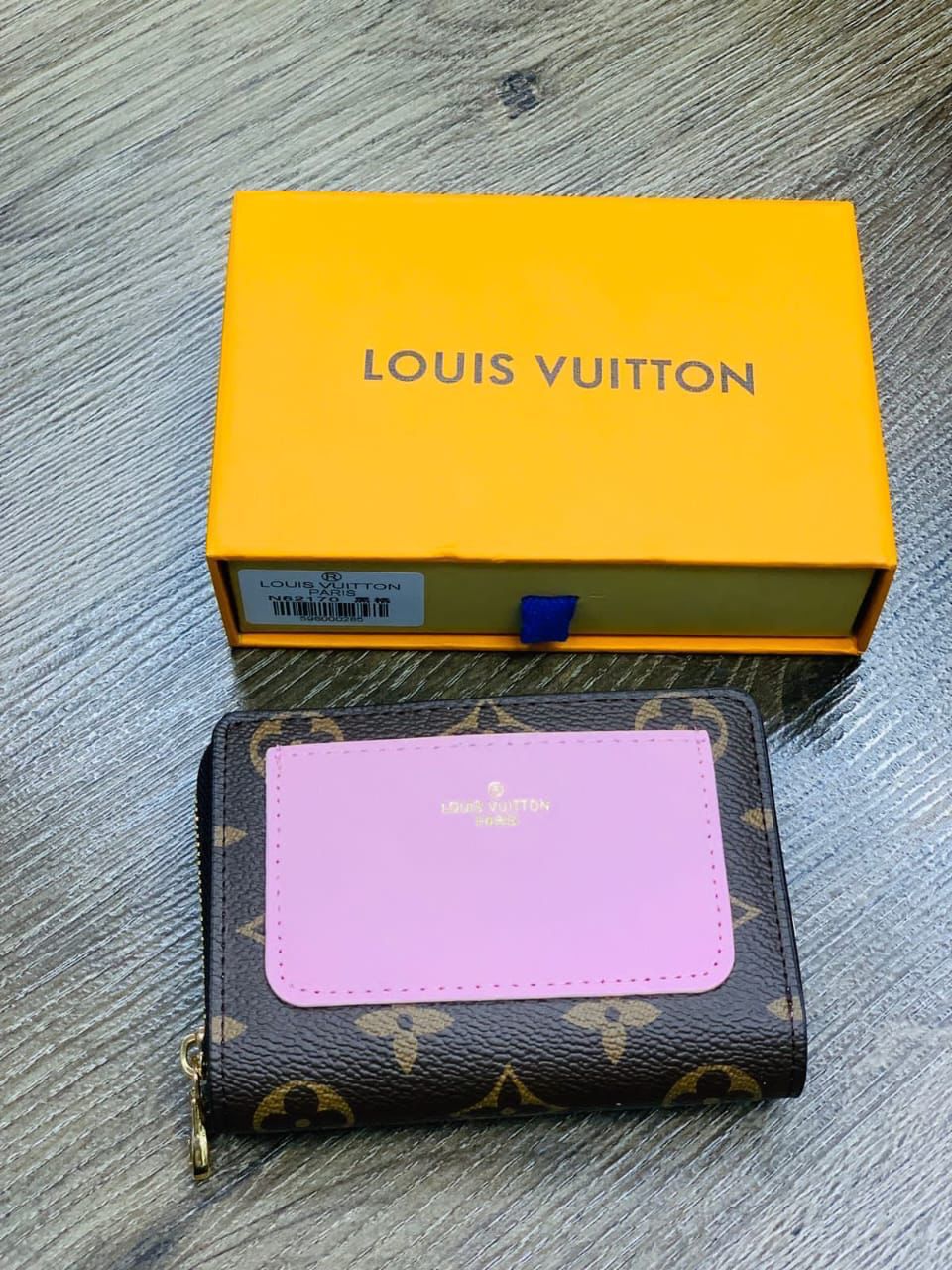 Louis Vuitton Embossed Monogram Zip Wallet