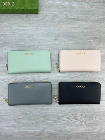 Gucci Luxury Zipper Wallet Collection