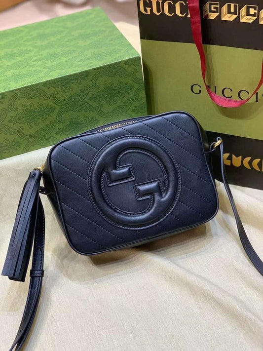 Gucci Soho Disco Black Leather Shoulder Bag