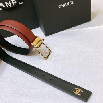 Chanel Gold & Leather Belt – A Touch of Parisian Glam