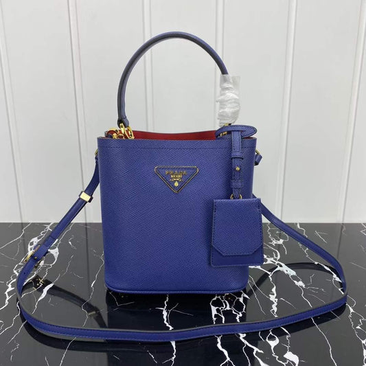 Prada Saffiano Leather Bucket Bag