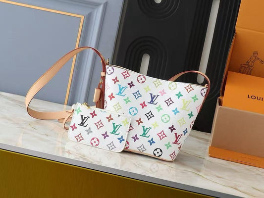 Louis Vuitton Multicolor Monogram Shoulder Bag Set