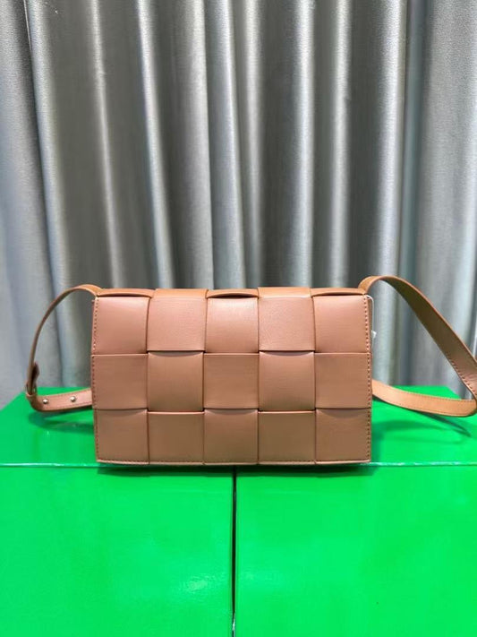 Bottega Veneta Cassette Bag in Tan