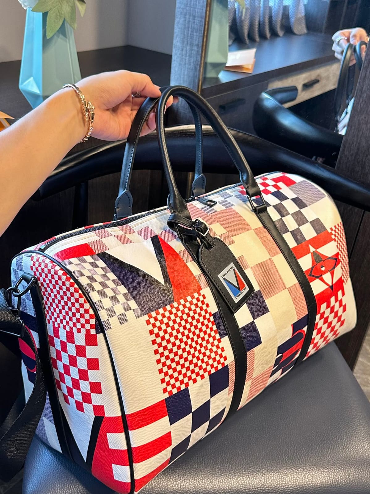 Louis Vuitton Keepall Bandoulière 50 – Damier Regatta Edition